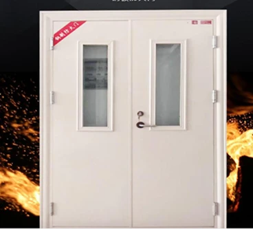 Steel Insulated Fire-Resistant Qhov Rooj